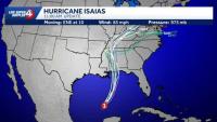 Tracking Isaias: Heavy rain, gusty winds, and severe weather possible in Carolinas