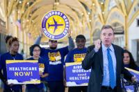 Warner pitches health care expansion as he preps for swan song