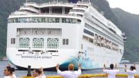 TALOFA & WELCOME BACK, NORWEGIAN SPIRIT photo & caption
