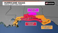 Florida, Panhandle counties prepare for Isaias with evacuations, shelters