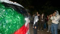 Students in Justice for Palestine honor lives lost during three-year anniversary of Israel-Hamas war