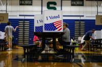 Kentucky’s largest county offers drive-through voting for first time