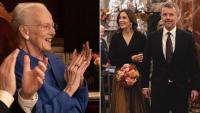 Former Danish Queen, 86, reappears in public 1 month after health scare