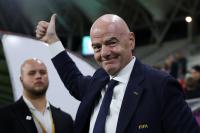 Gianni Infantino secures backing of African football leaders for Fifa re-election after investment promise