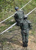 S. Korean military detonates suspected N. Korean land mine washed ashore on west coast