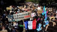 French teens march for decent schools despite government's pledge to act