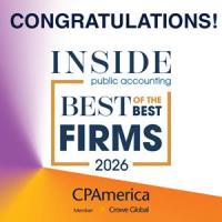 Nine CPAmerica Member Firms Recognized as the Best of the Best Firms by INSIDE Public Accounting
