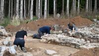 Just Inches Below the Forest Floor, Archaeologists in Germany Unearthed a Roman Temple Likely Dedicated to Mars, the God of War