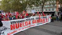 Spanish unions announce general strike over housing