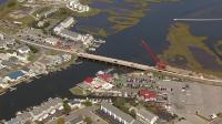 Construction continues to progress at the Route 54 bridge in Fenwick Island