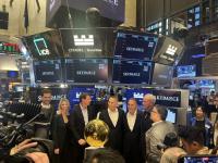 Skydance Shares Rebound After David Ellison And Top Execs Ring Opening Bell At New York Stock Exchange