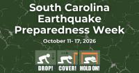 South Carolina to ShakeOut for Earthquake Preparedness Week