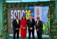 Owen Darrell represents Bermuda in tourism conference