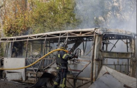Russian Strike on Ukrainian Passenger Buses Kills 33 as Kyiv Faces Worsening Power Outages