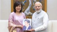 PM Modi Meets Shinzo Abe’s Wife Akie, Hails Late Japanese Leader’s Role In India-Japan Ties