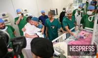Saudi medical team successfully separates Moroccan conjoined twins