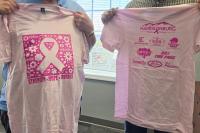Harrisonburg Media Group selling Breast Cancer Awareness t-shirts