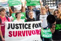 NYC college students leave class to rally in support of Cornell University’s ‘Jane Doe’