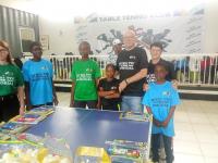 Yaounde: Israel donates didactics sports kits to Be’eri tennis club