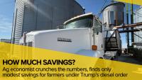 For farmers, ag economist says red-dyed diesel order may mean modest savings