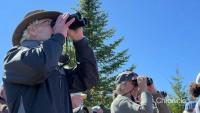 Witness the magic of raptor migration atop a New Hampshire mountain
