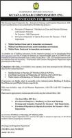 Guyana Sugar Corporation Inc. – Invitation for Bids – Provision of Manpower/Machinery to Clean and Maintain Drainage and irrigation Channels, Operators to Operate Excavators