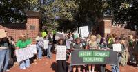VIDEO | University of Delaware students rally to support sexual abuse victims