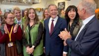 Former German Chancellor Schroeder celebrates Putin’s birthday at president’s home
