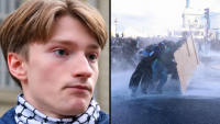 France’s viral teen protest star on violence