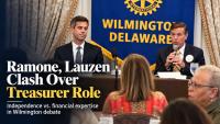 Ramone, Lauzen Clash Over Independence, Financial Expertise in Treasurer Debate