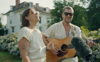 Nashville duo Golden Everything records live at Chepstow for Newport Mansions’ “Sessions” series