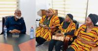 Sierra Leone Theatre Group Visits High Commissioner Kaisamba Ahead of Heritage Festival in Ghana