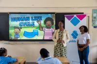 Republic Bank donates interactive classroom equipment