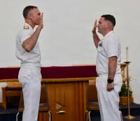 From E-1 to W-1: CNRH Sailor commissioned as one of Navy's first EST warrant officers