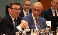 German Chancellor tells Burnham he wants the UK 'closer and closer' to the EU as they hold talks in Berlin... and French minister urges PM to go 'all the way' on reversing Brexit
