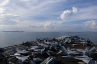 George H.W. Bush Carrier Strike Group Departs Thailand