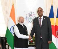 President Herminie honours PM Modi’s 25-year leadership milestone