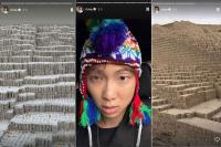 Peru: BTS fever continues as band leader visits Huaca Pucllana in colorful 'chullo'
