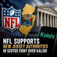 NFL Supports New Jersey Authorities In SCOTUS Fight Over Kalshi