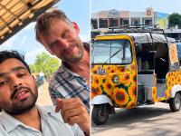 Norway mayor’s 4,300km auto-rickshaw trip across India