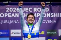 Primož Roglič crowned European time trial champion