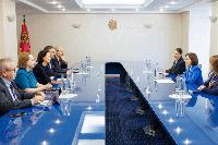 PRESIDENT MAIA SANDU DISCUSSES MOLDOVA'S EUROPEAN INTEGRATION PROCESS WITH MEPs