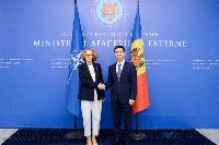 MOLDOVAN FOREIGN MINISTER AND NATO DEPUTY SECRETARY GENERAL DISCUSS REGIONAL SECURITY