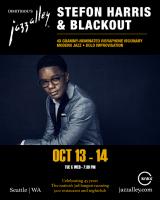 Dimitriou's Jazz Alley presents 4X GRAMMY-nominated jazz vibraphonist Stefon Harris & Blackout