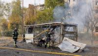 Russia strikes passenger bus in Ukraine, killing at least 30 civilians: officials