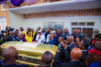 Okpebholo receives Dan Orbih’s remains at Benin Airport