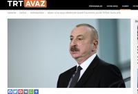 Turkish media highlights Azerbaijani President’s visit to Turkmenistan