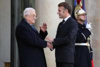 Abbas' Macron pledge falters as elections delayed
