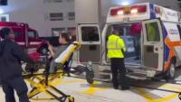 Eight passengers rushed to hospital after plane drops 25,000ft in minutes before emergency landing