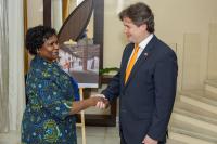 Russian ambassador to Angola discusses Russia–Africa Summit preparations with African diplomats